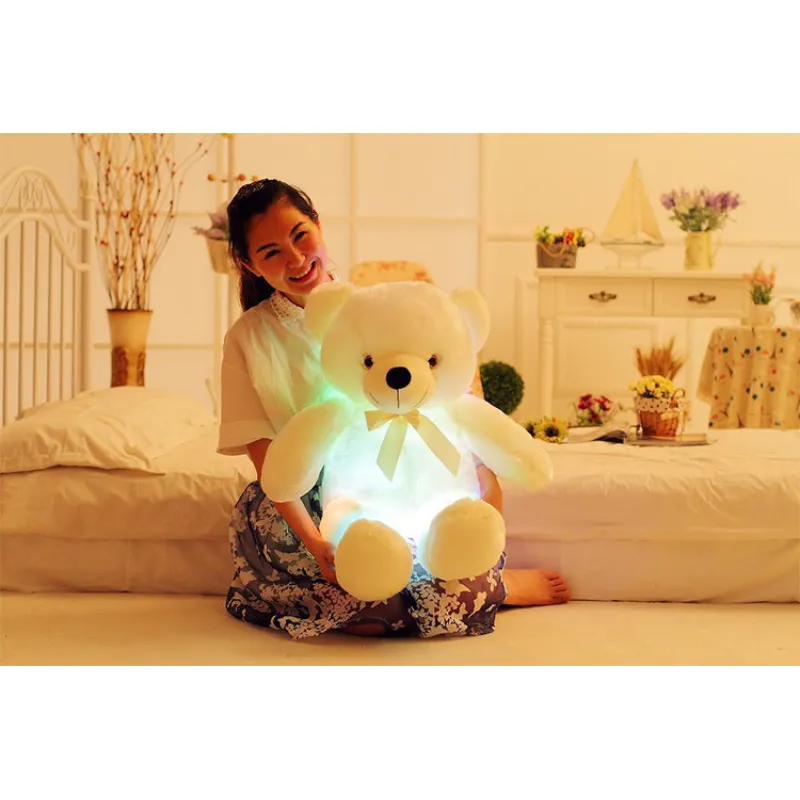 LED Light-Up Teddy Bear Plush Toy - Image 8