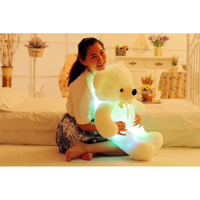 LED Light-Up Teddy Bear Plush Toy - Image 10