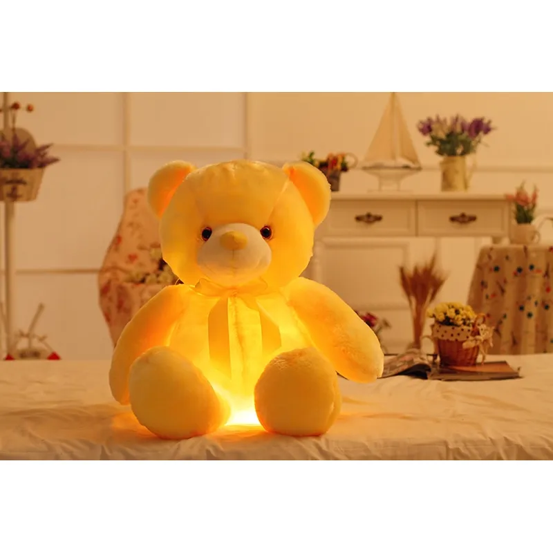 LED Light-Up Teddy Bear Plush Toy - Image 12