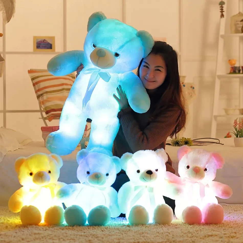 LED Light-Up Teddy Bear Plush Toy - Image 15