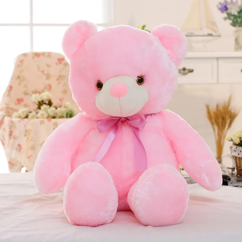 LED Light-Up Teddy Bear Plush Toy - Image 2