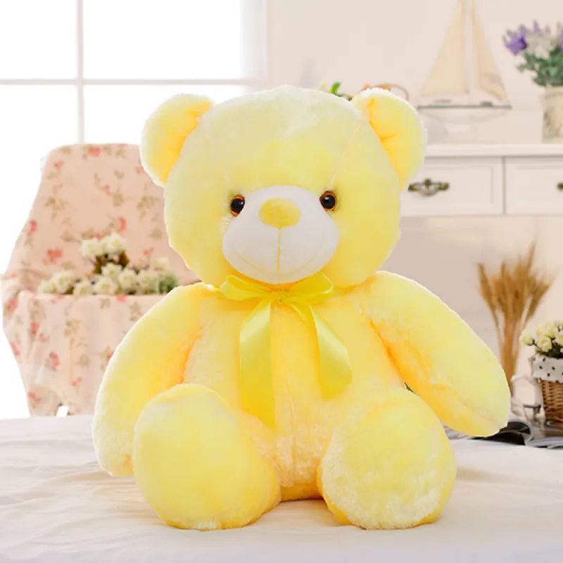LED Light-Up Teddy Bear Plush Toy - Image 6