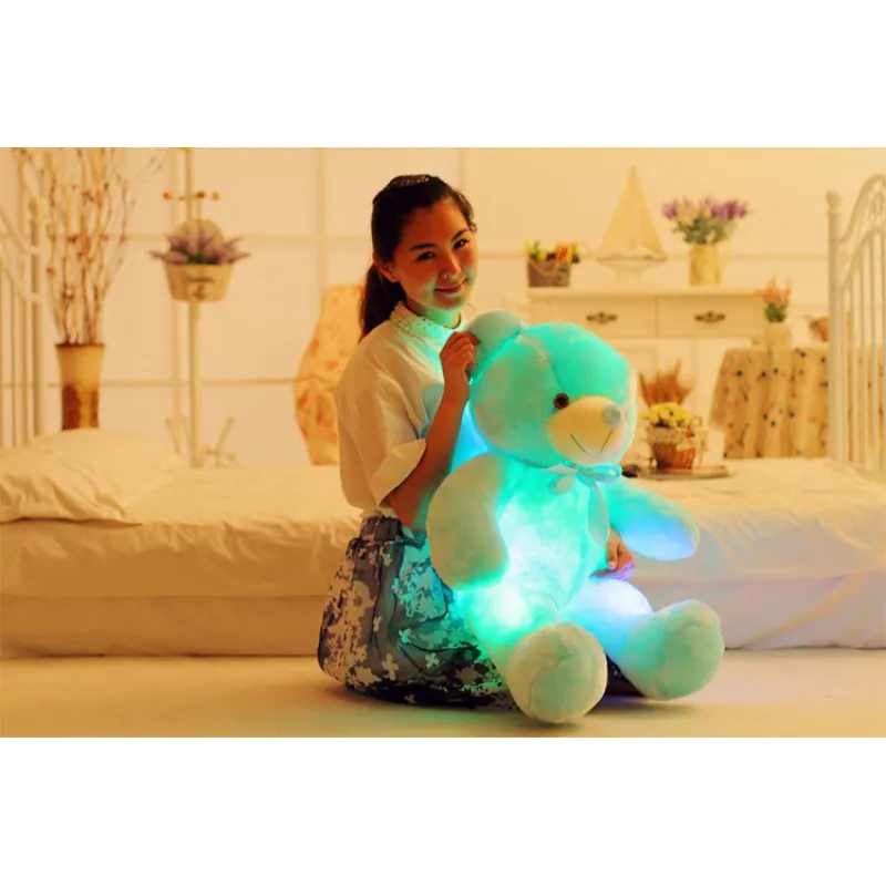 LED Light-Up Teddy Bear Plush Toy - Image 4